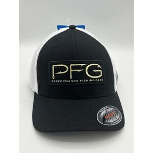 Columbia PFG Hooks Mesh Back Hat FlexFit CAP High Crown - Unisex S/M NEW NWT
